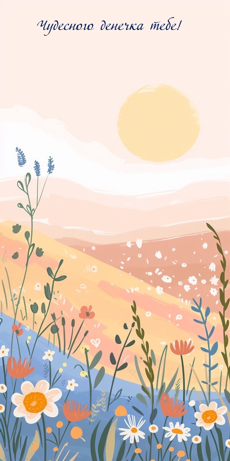 Чудесного денечка тебе!