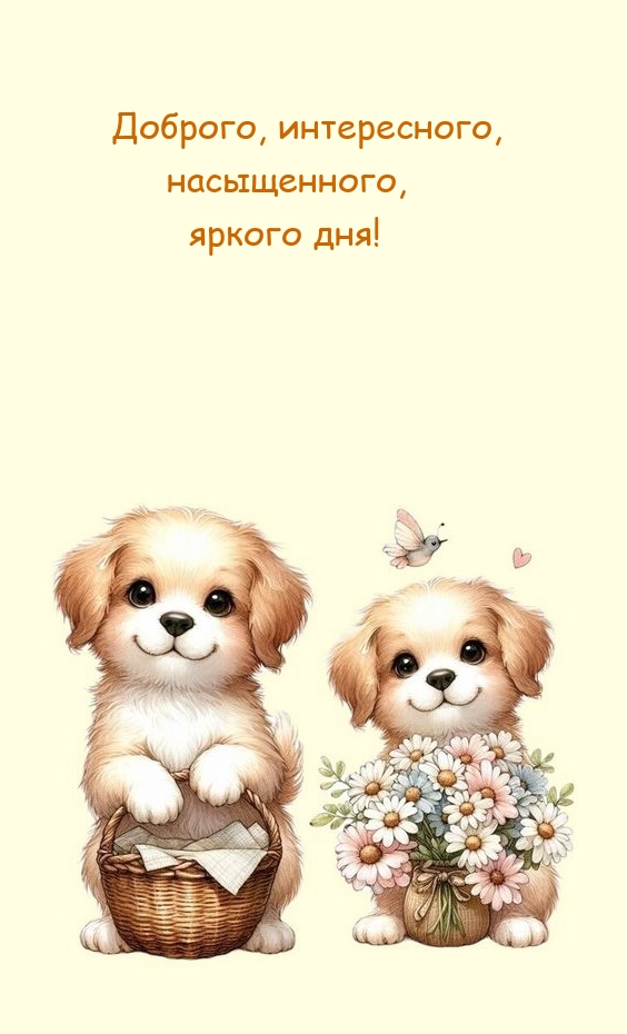 Доброго, интересного, насыщенного, яркого дня!