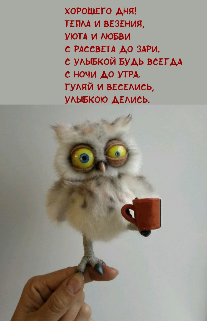 Хорошего дня! Тепла и везения, уюта и любви с рассвета до зари.