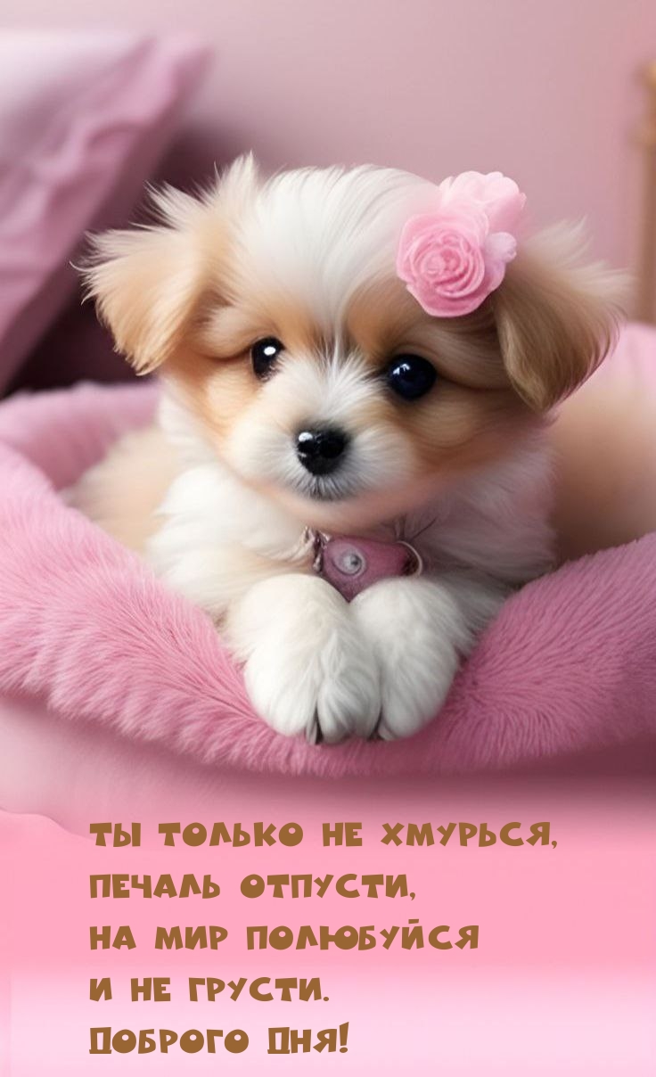 Доброго дня! Ты только не хмурься, печаль отпусти