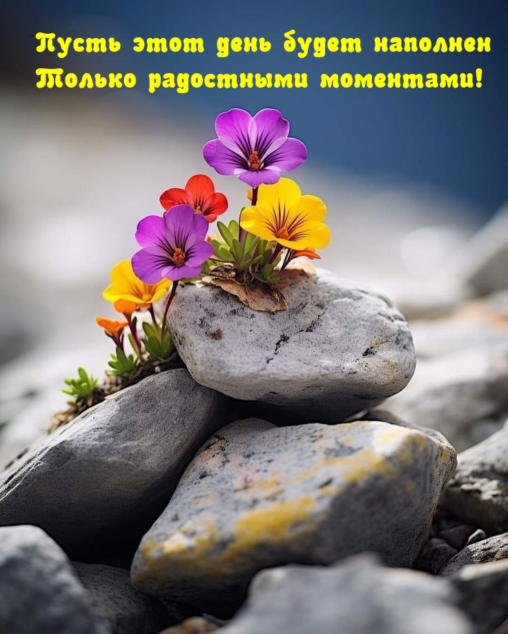 Пусть этот день будет наполнен только радостными моментами!