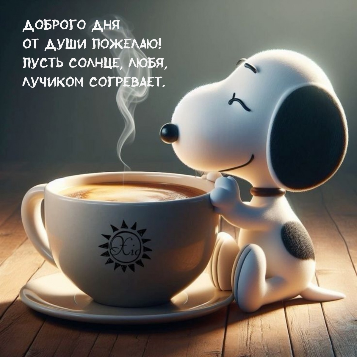 Доброго дня от души пожелаю! Пусть солнце, любя согревает