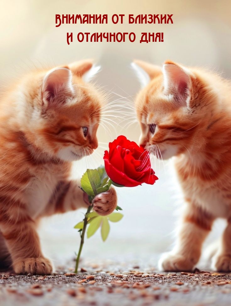 Внимания от близких и отличного дня!
