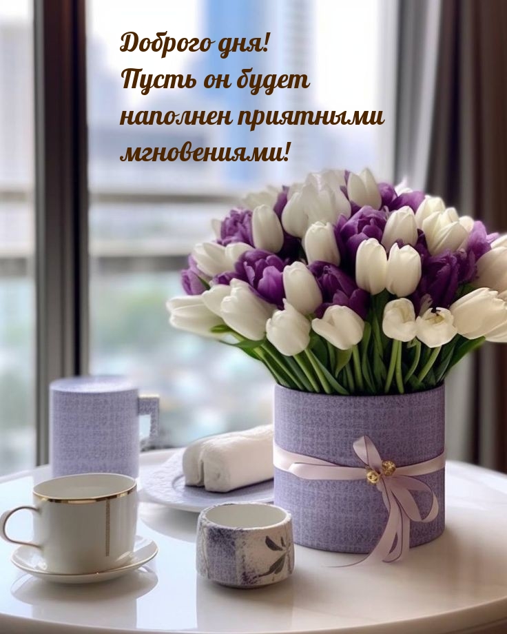 Доброго дня! Пусть он будет наполнен приятными мгновениями!
