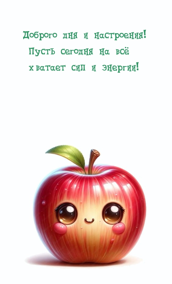 Доброго дня и настроения! Пусть сегодня на всё хватает сил и энергии!