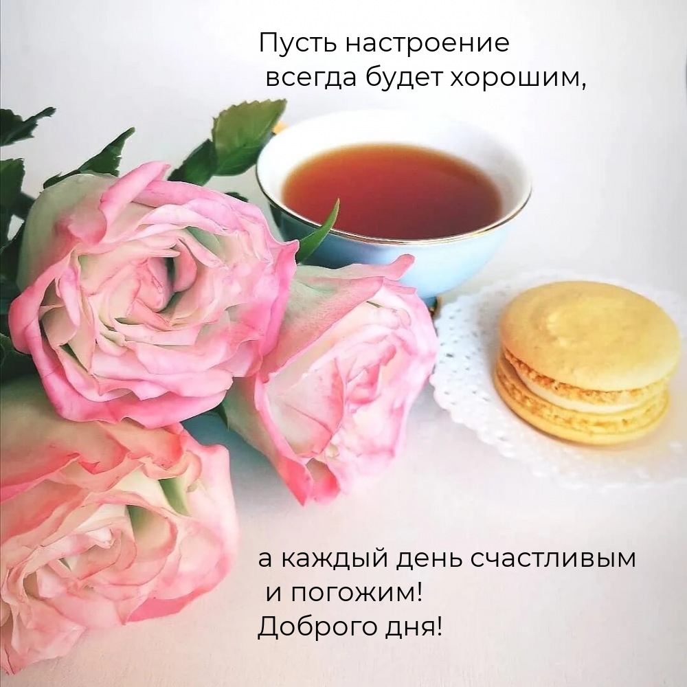 Пусть настроение всегда будет хорошим, а каждый день счастливым