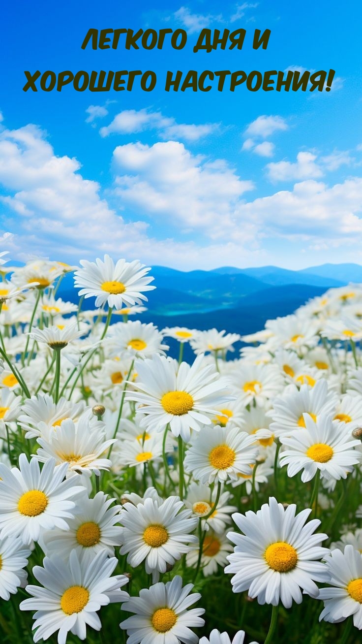 Легкого дня и хорошего настроения!