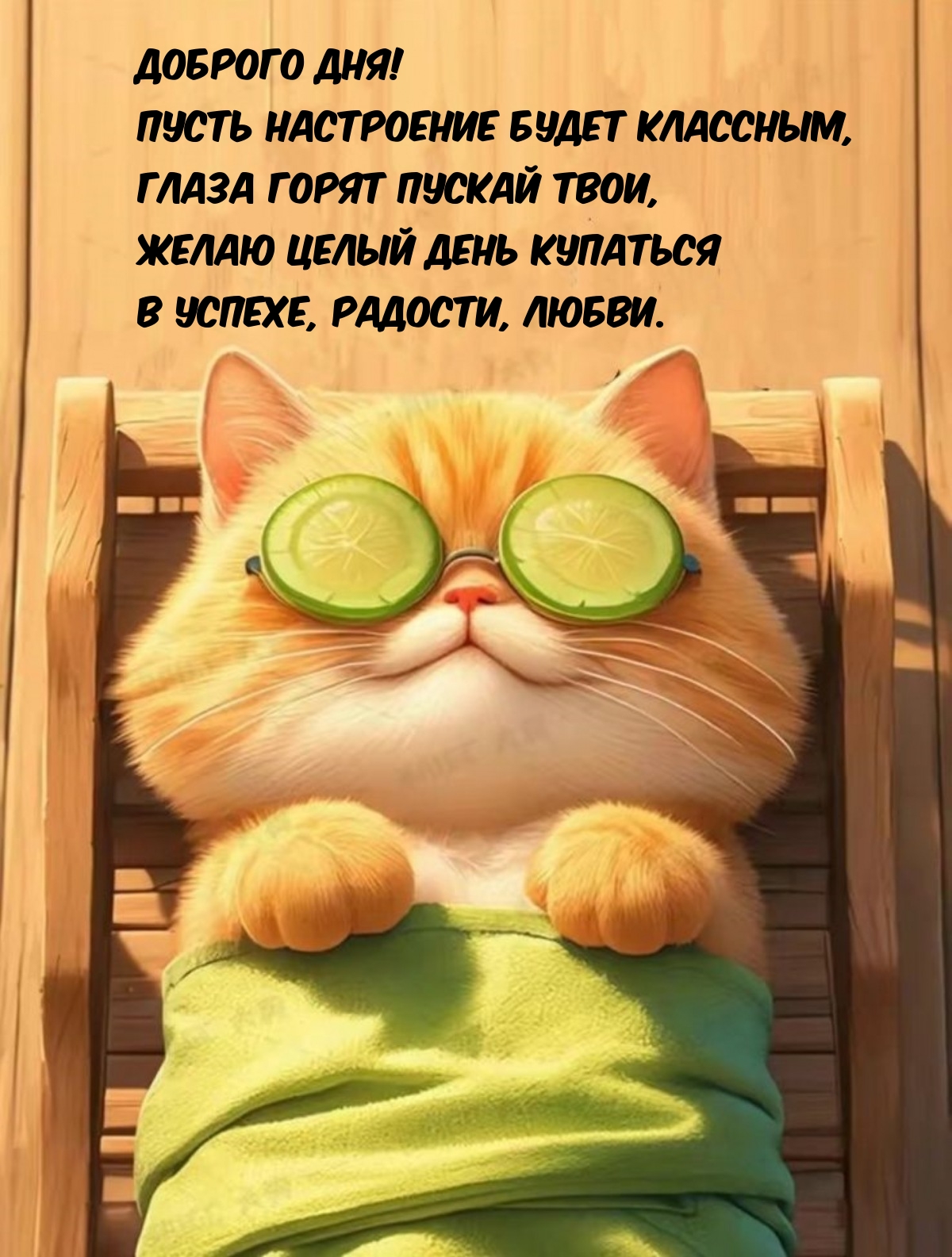 Доброго дня! Пусть настроение будет классным