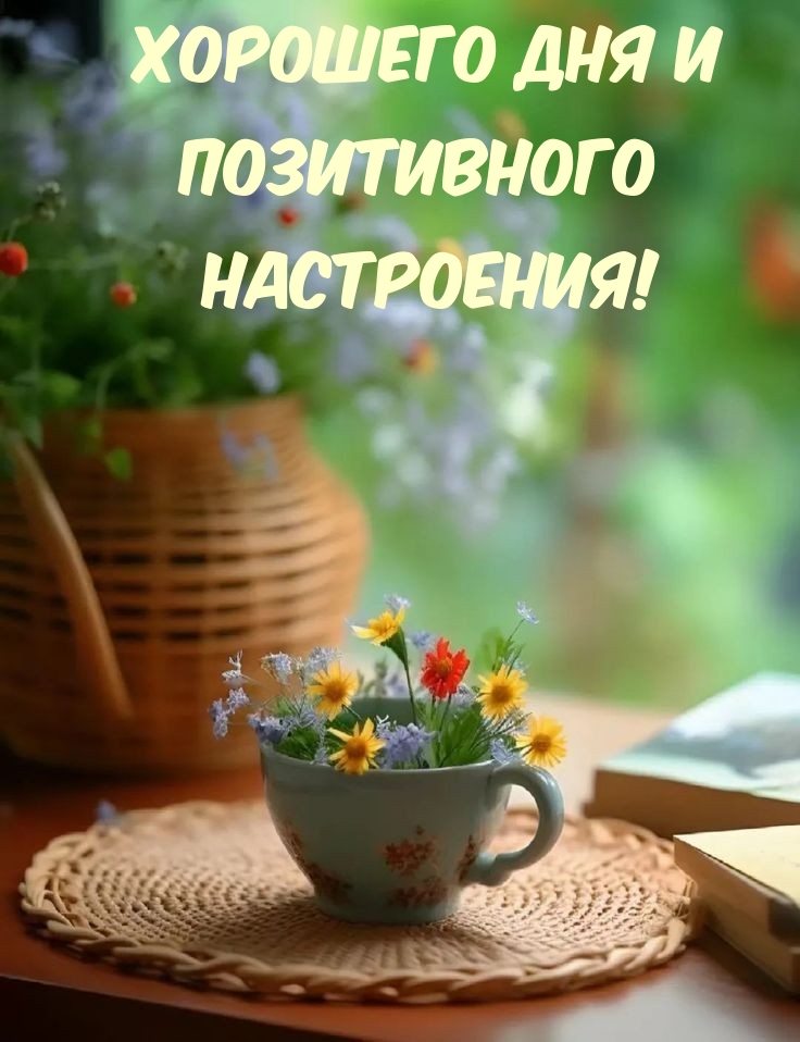 Хорошего дня и позитивного настроения!