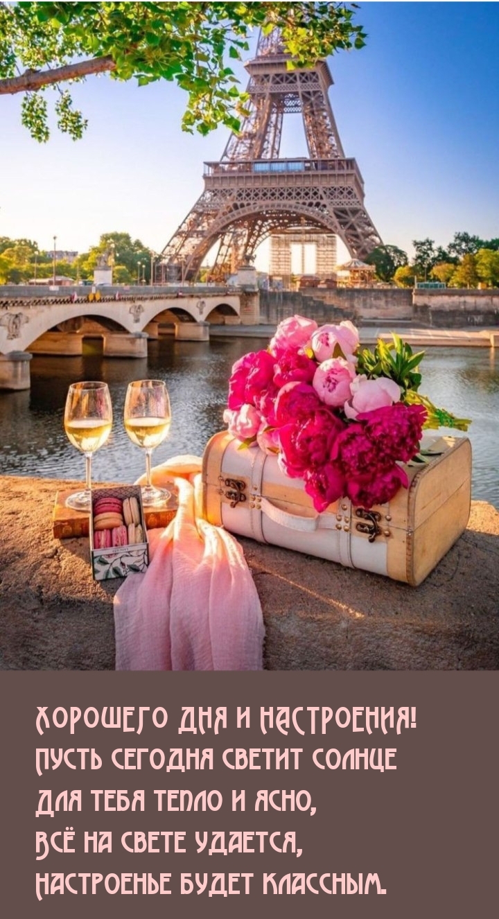 Хорошего дня и настроения! Пусть сегодня светит солнце