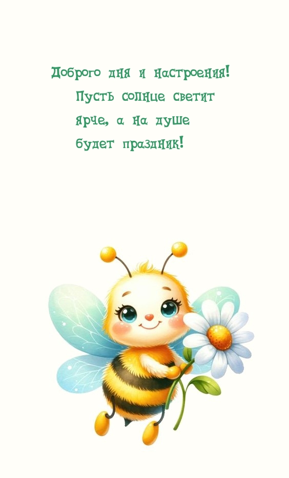 Доброго дня и настроения! Пусть солнце светит ярче