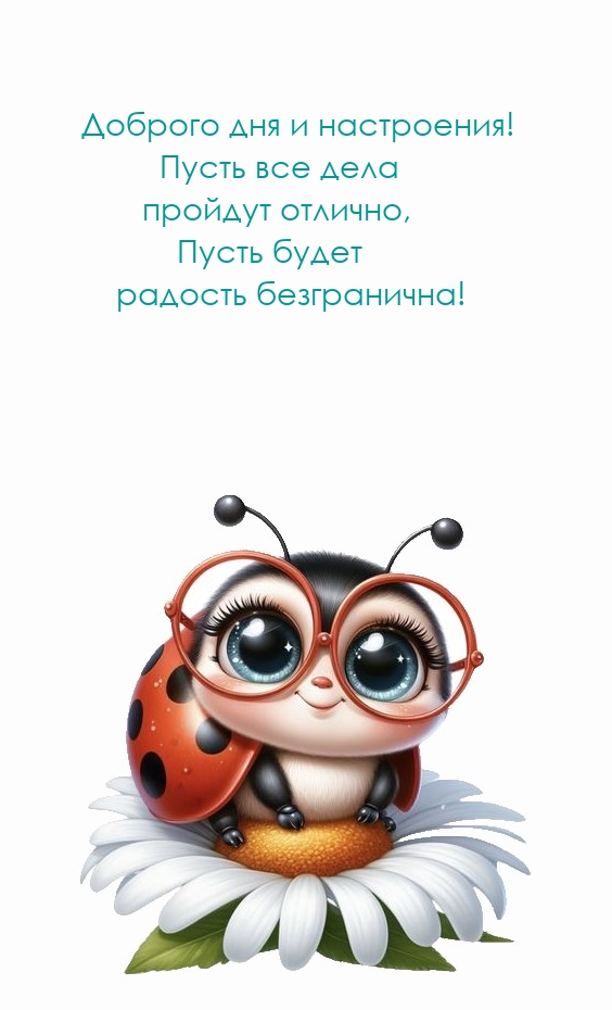 Доброго дня и настроения! Пусть все дела пройдут отлично