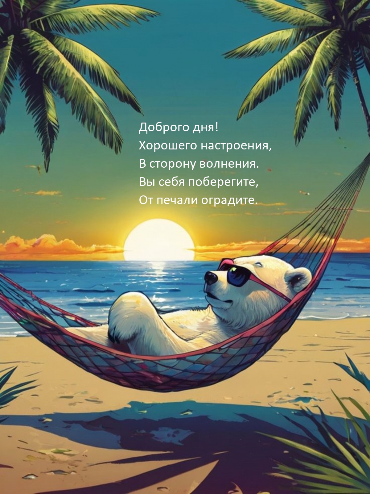 Доброго дня! Хорошего настроения, в сторону волнения.