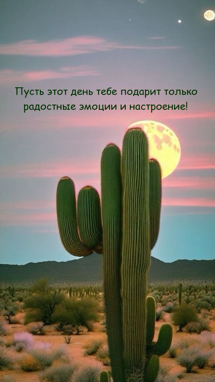 Пусть этот день тебе подарит радостные эмоции и настроение! 