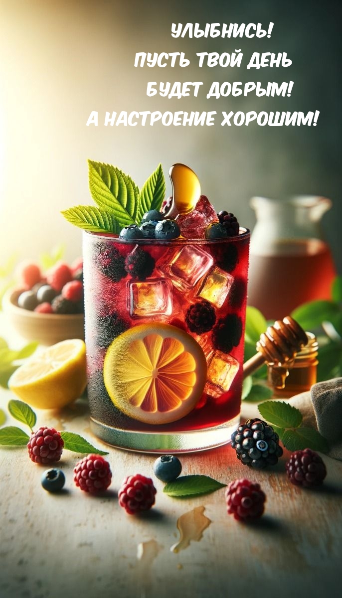 Улыбнись! Пусть твой день будет добрым! А настроение хорошим!