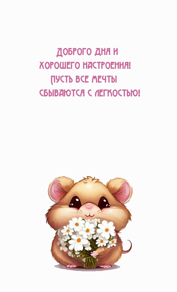 Доброго дня и хорошего настроения! Пусть все мечты сбываются