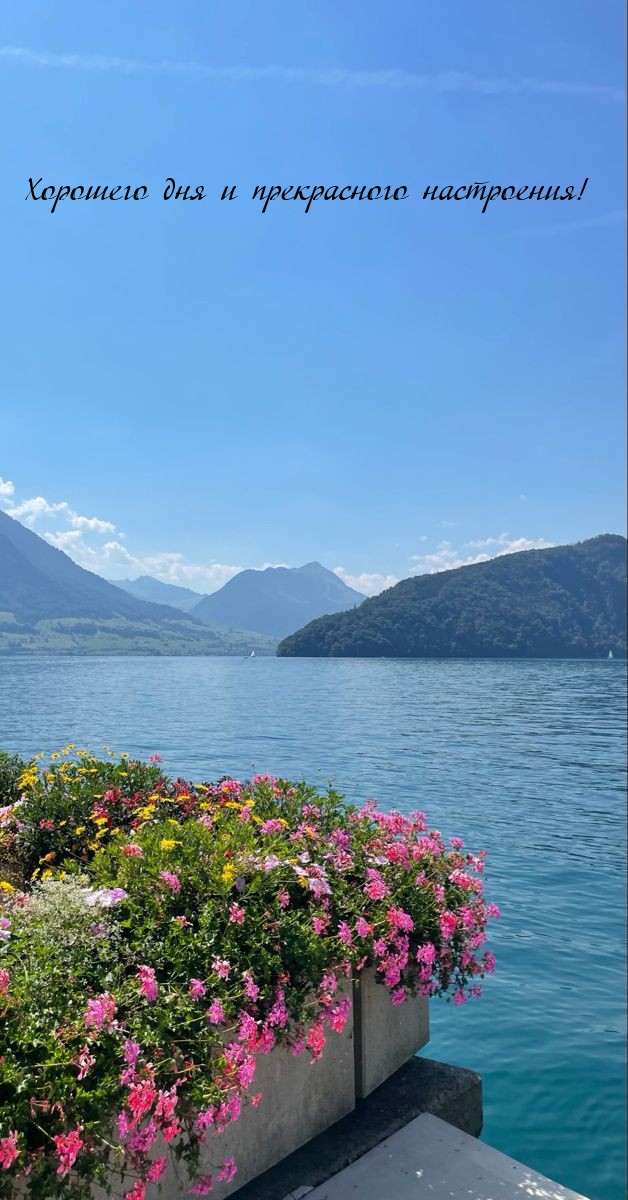 Хорошего дня и прекрасного настроения! 