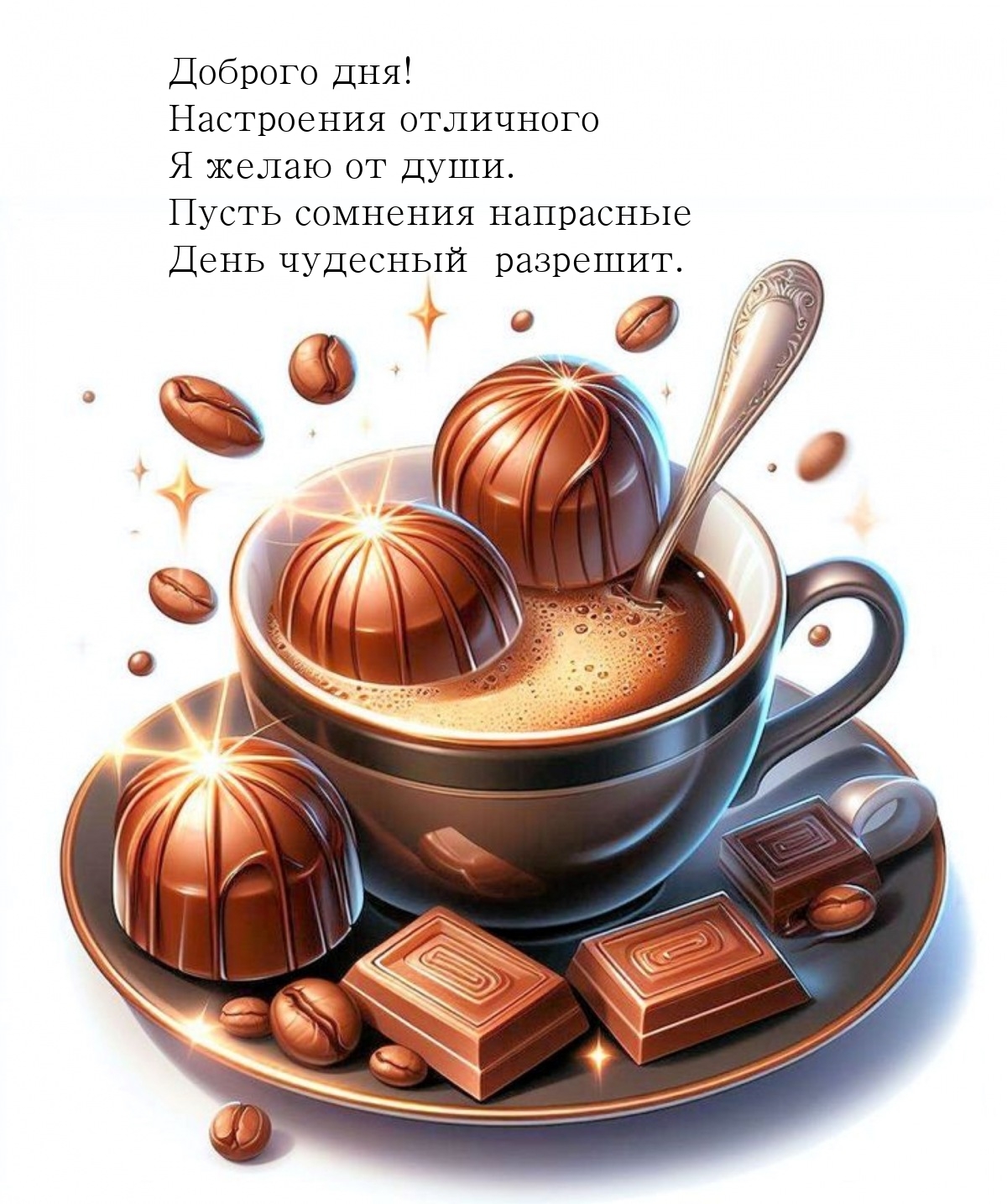 Доброго дня! Настроения отличного я желаю от души.