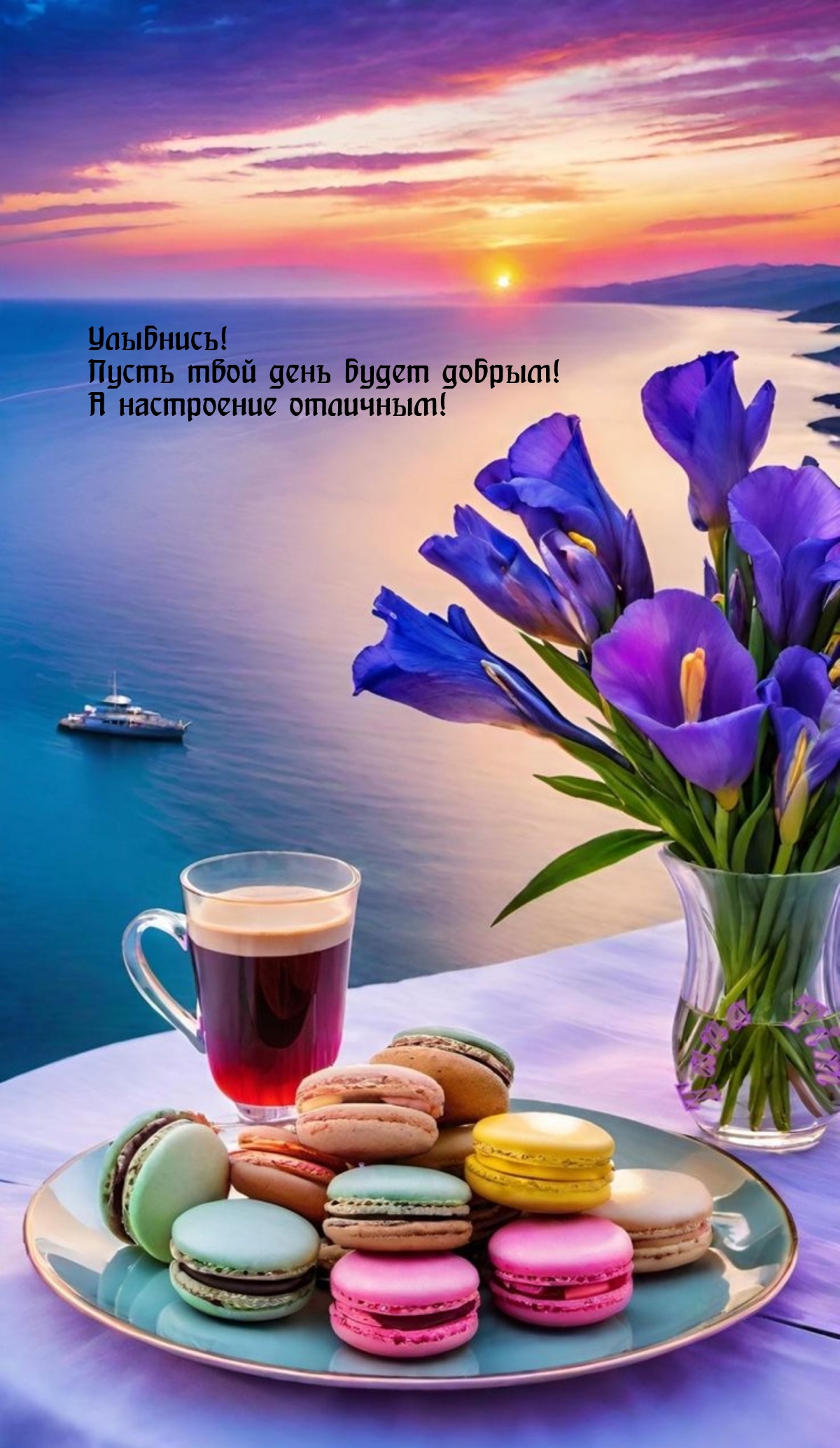 Улыбнись! Пусть твой день будет добрым!
