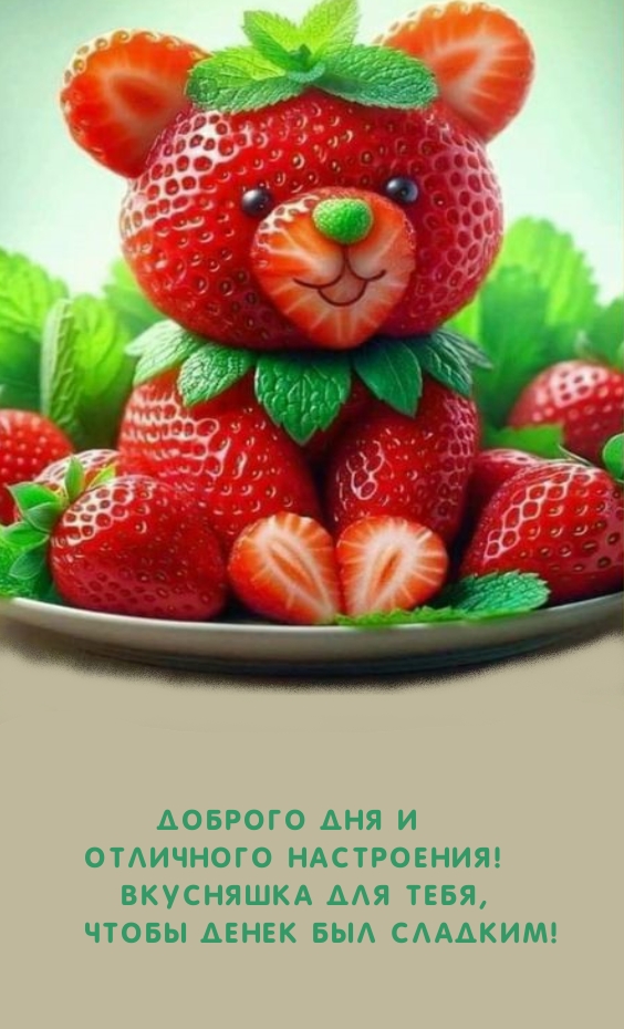Доброго дня и отличного настроения! Вкусняшка для тебя