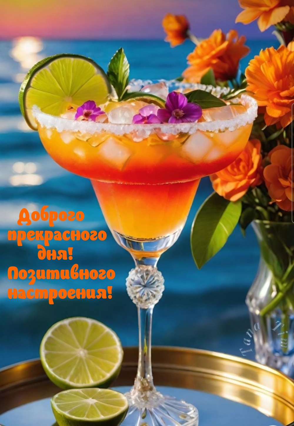 Доброго прекрасного дня! Позитивного настроения!