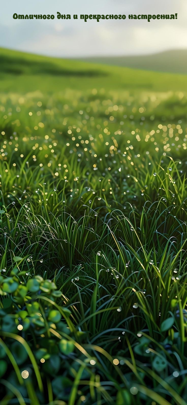 Отличного дня и прекрасного настроения!