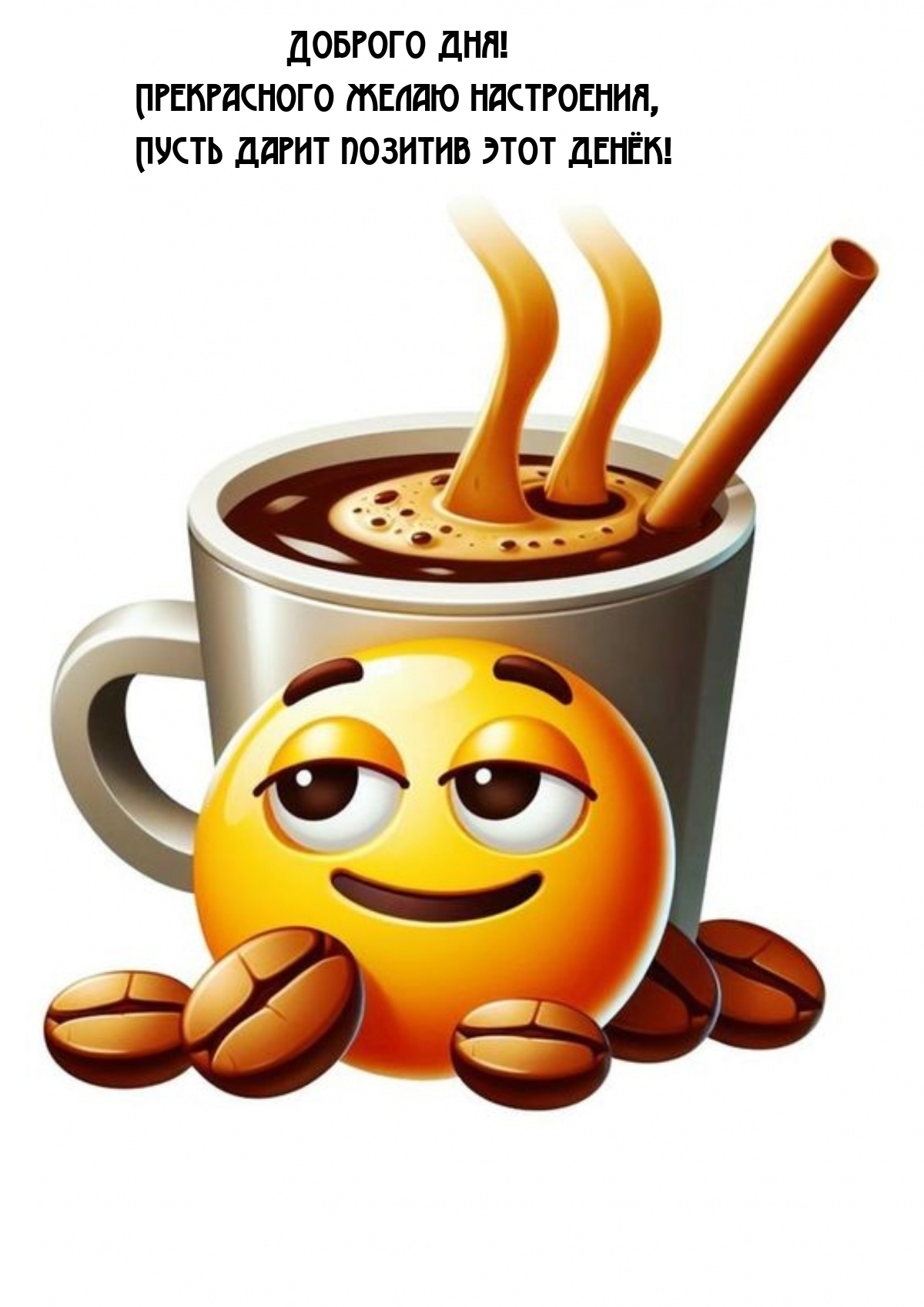 Доброго дня! Прекрасного настроения, пусть дарит позитив этот денёк!