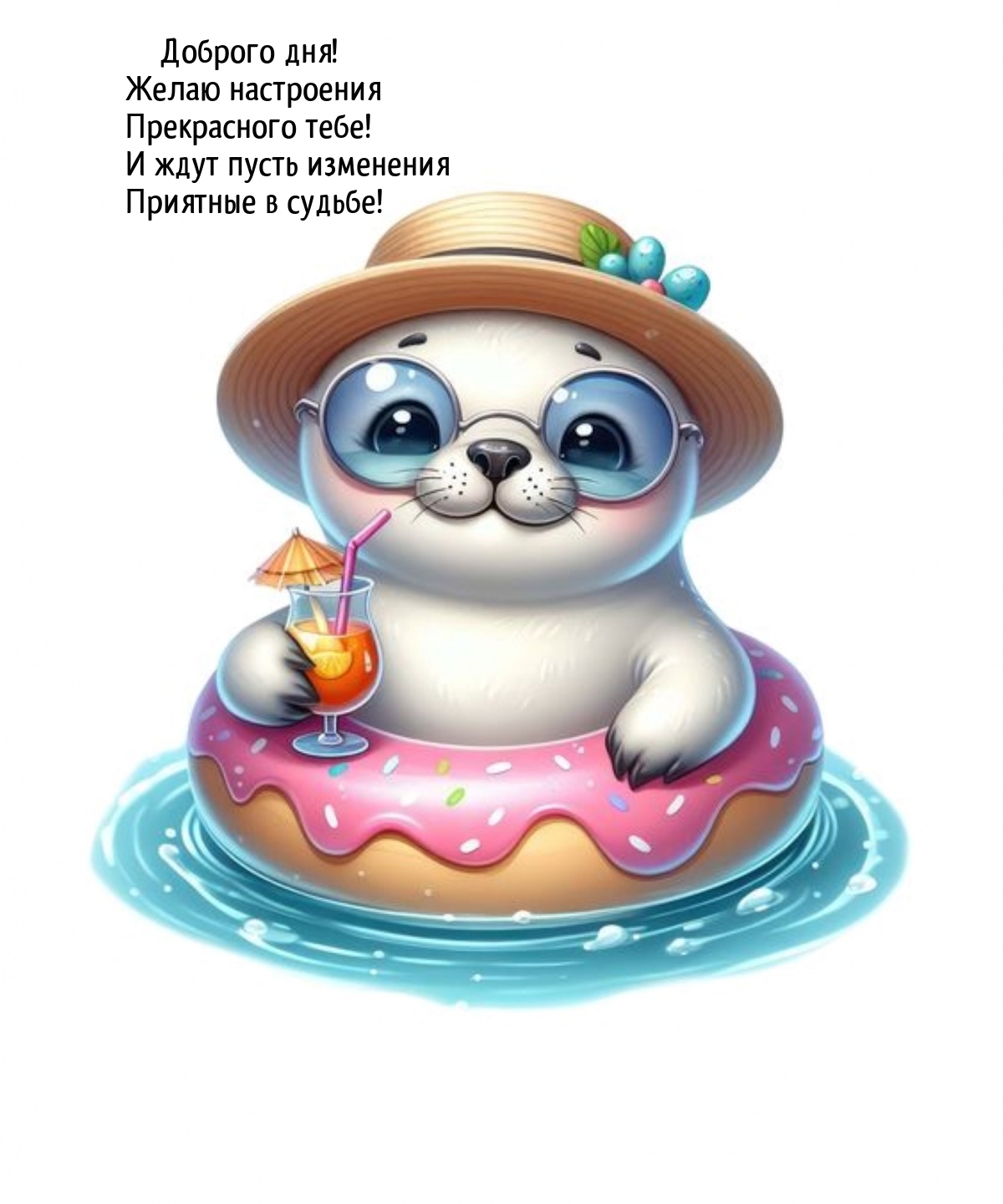 Доброго дня! Желаю настроения прекрасного тебе!