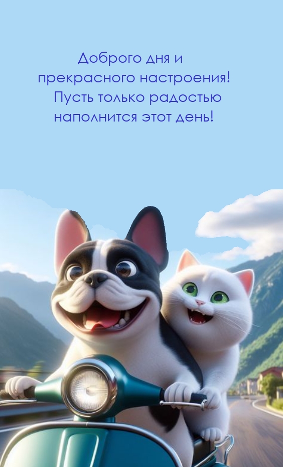 Доброго дня и прекрасного настроения!