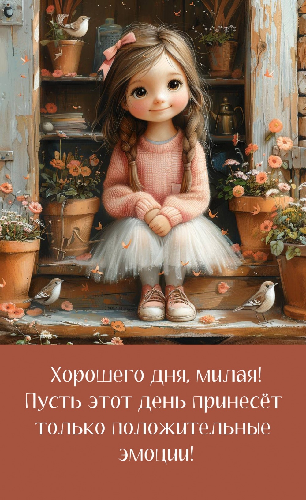 Пусть этот день принесёт только положительные эмоции!