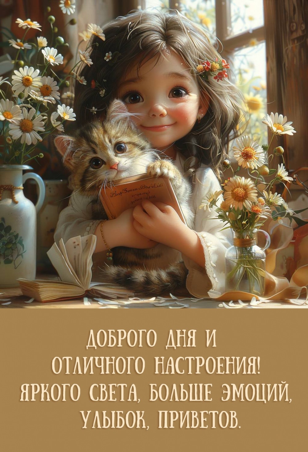 Доброго дня и отличного настроения! Яркого света, больше эмоций