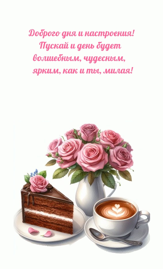 Доброго дня и настроения! Пускай и день будет волшебным, чудесным