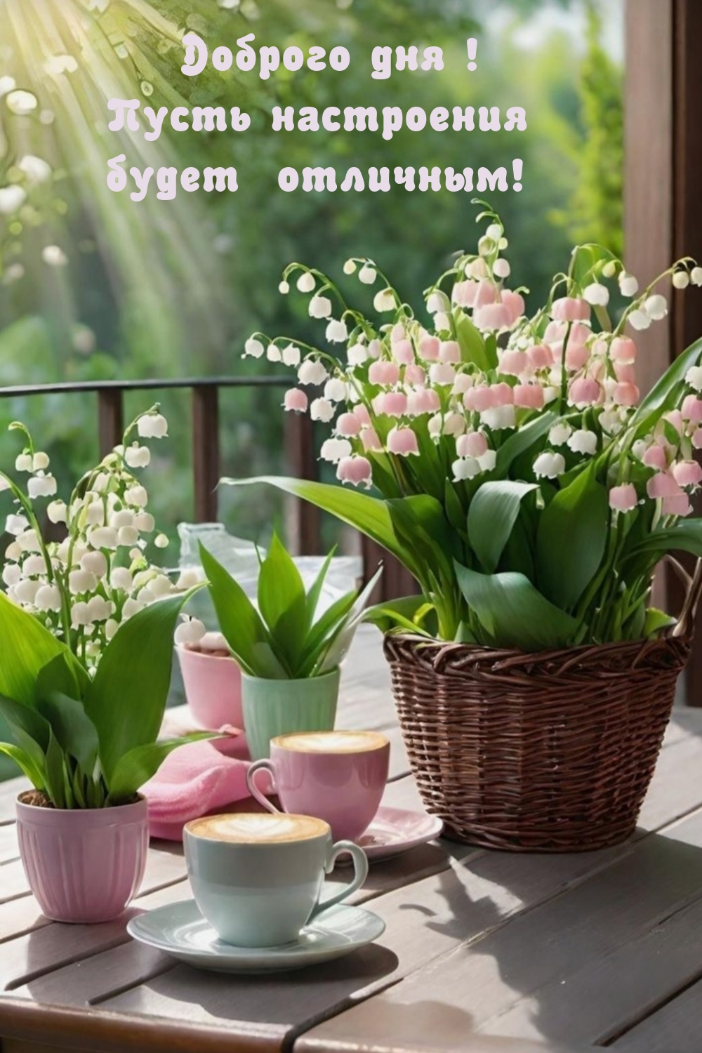 Доброго дня! Пусть настроения будет отличным!