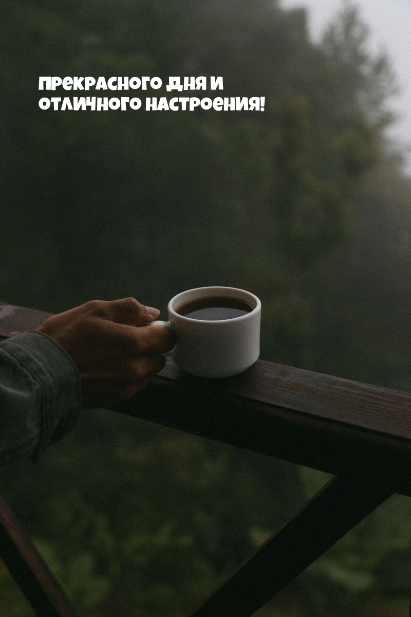 Прекрасного дня и отличного настроения!
