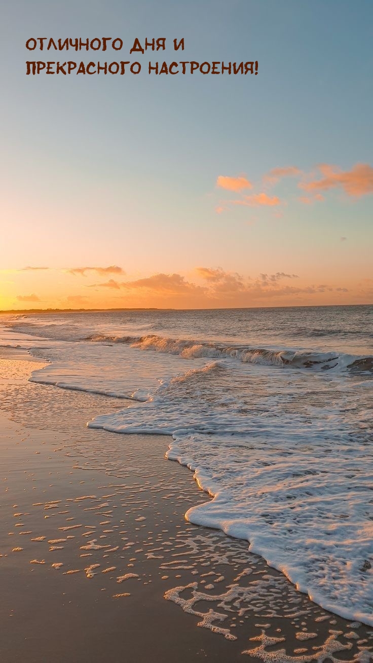 Отличного дня и прекрасного настроения!