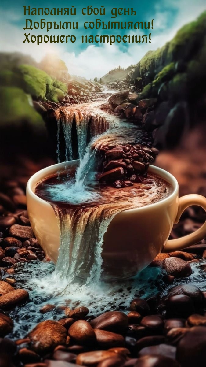 Наполняй свой день добрыми событиями! Хорошего настроения!