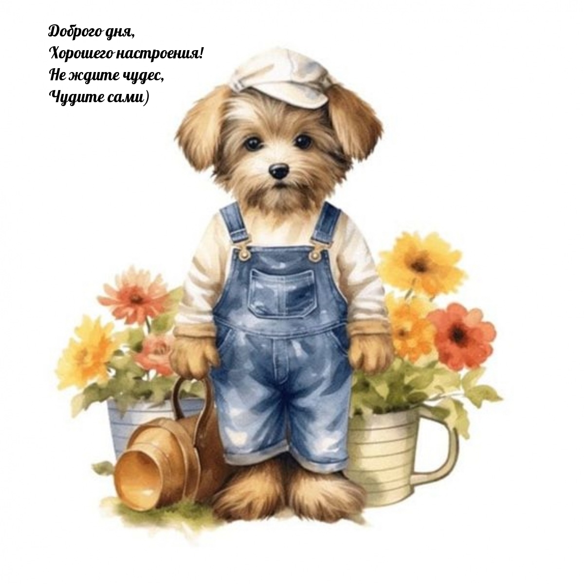 Доброго дня, хорошего настроения! Не ждите чудес, чудите сами)