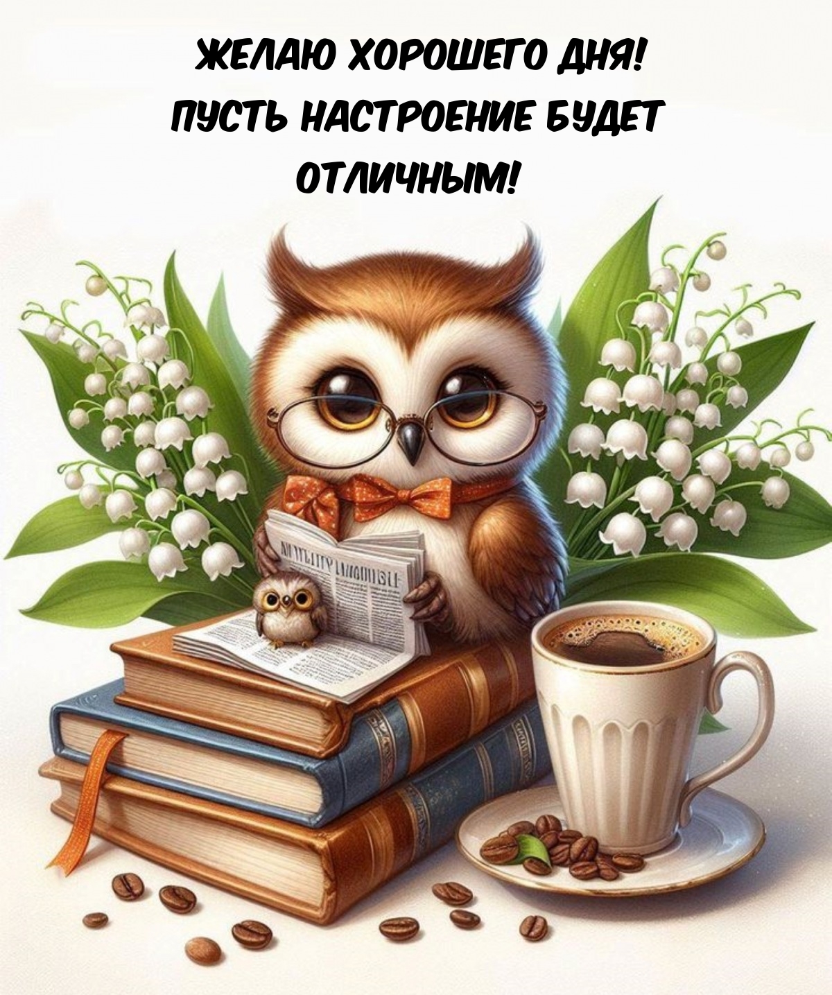 Желаю хорошего дня! Пусть настроение будет отличным!