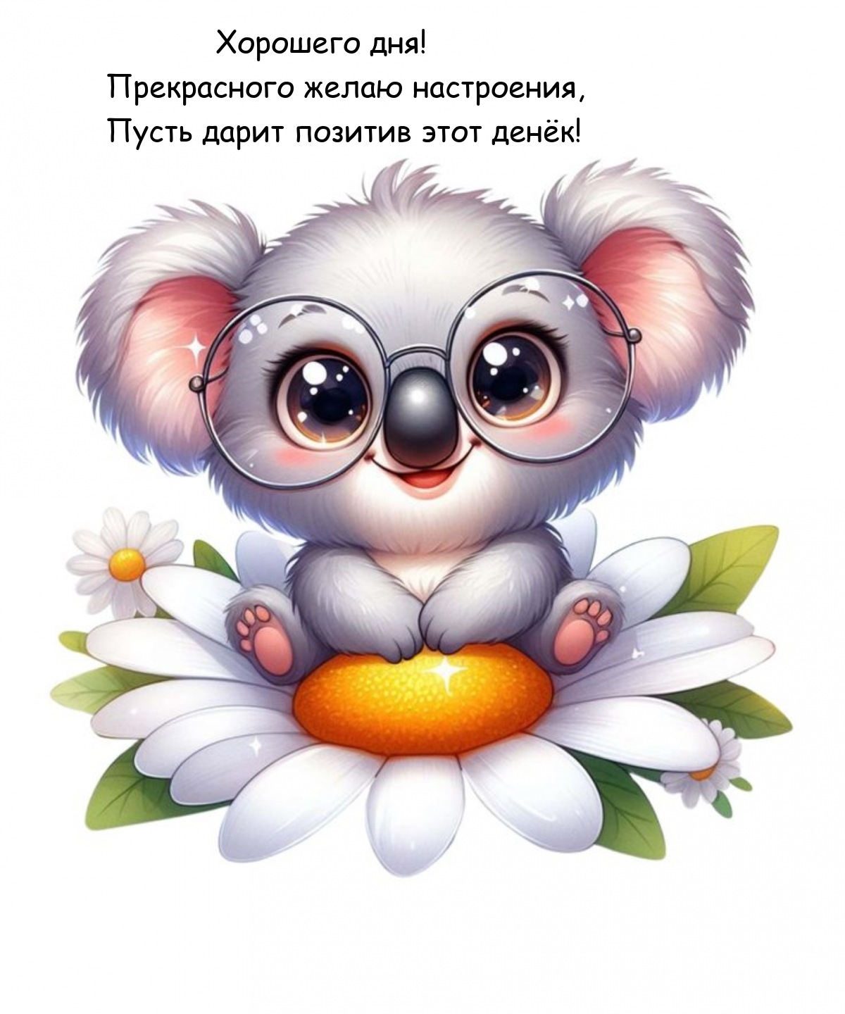 Хорошего дня! Прекрасного желаю настроения