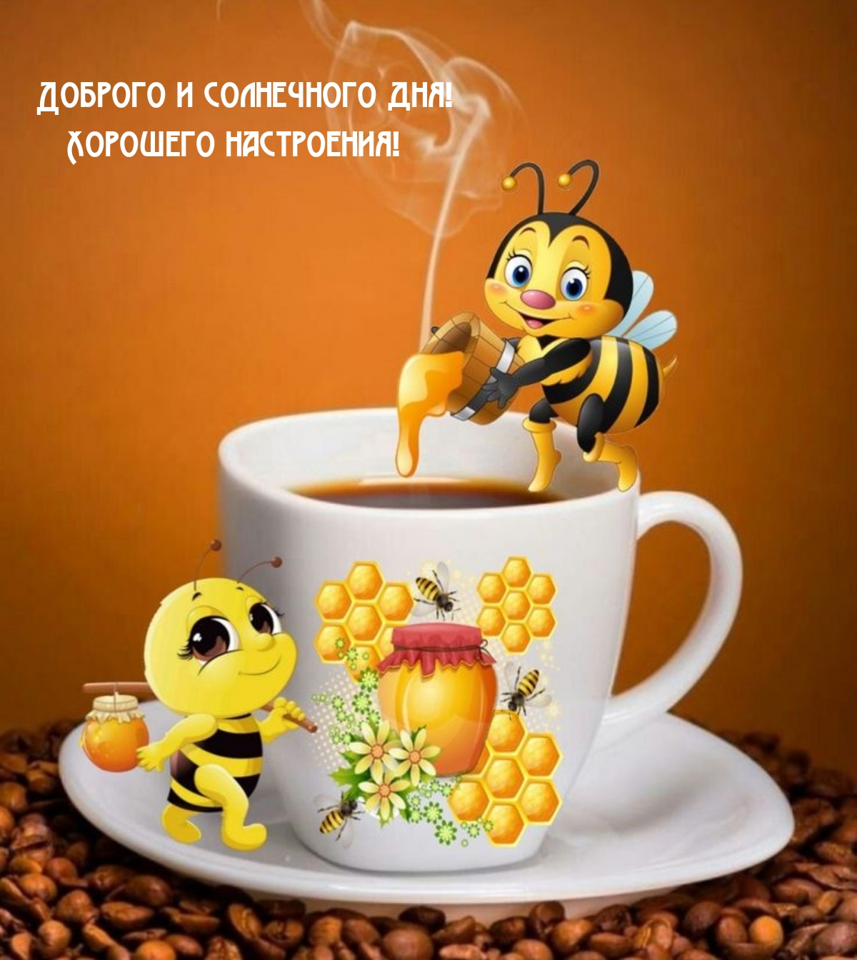 Доброго и солнечного дня! Хорошего настроения!