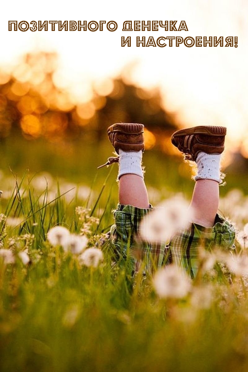 Позитивного денечка и настроения!