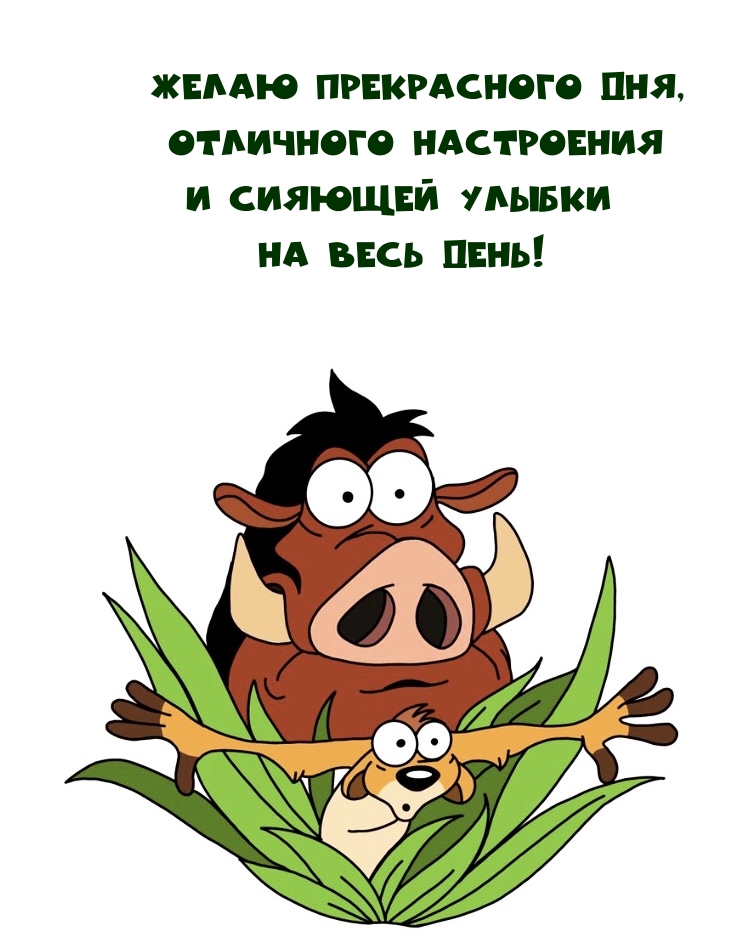 Желаю прекрасного дня, отличного настроения и сияющей улыбки 