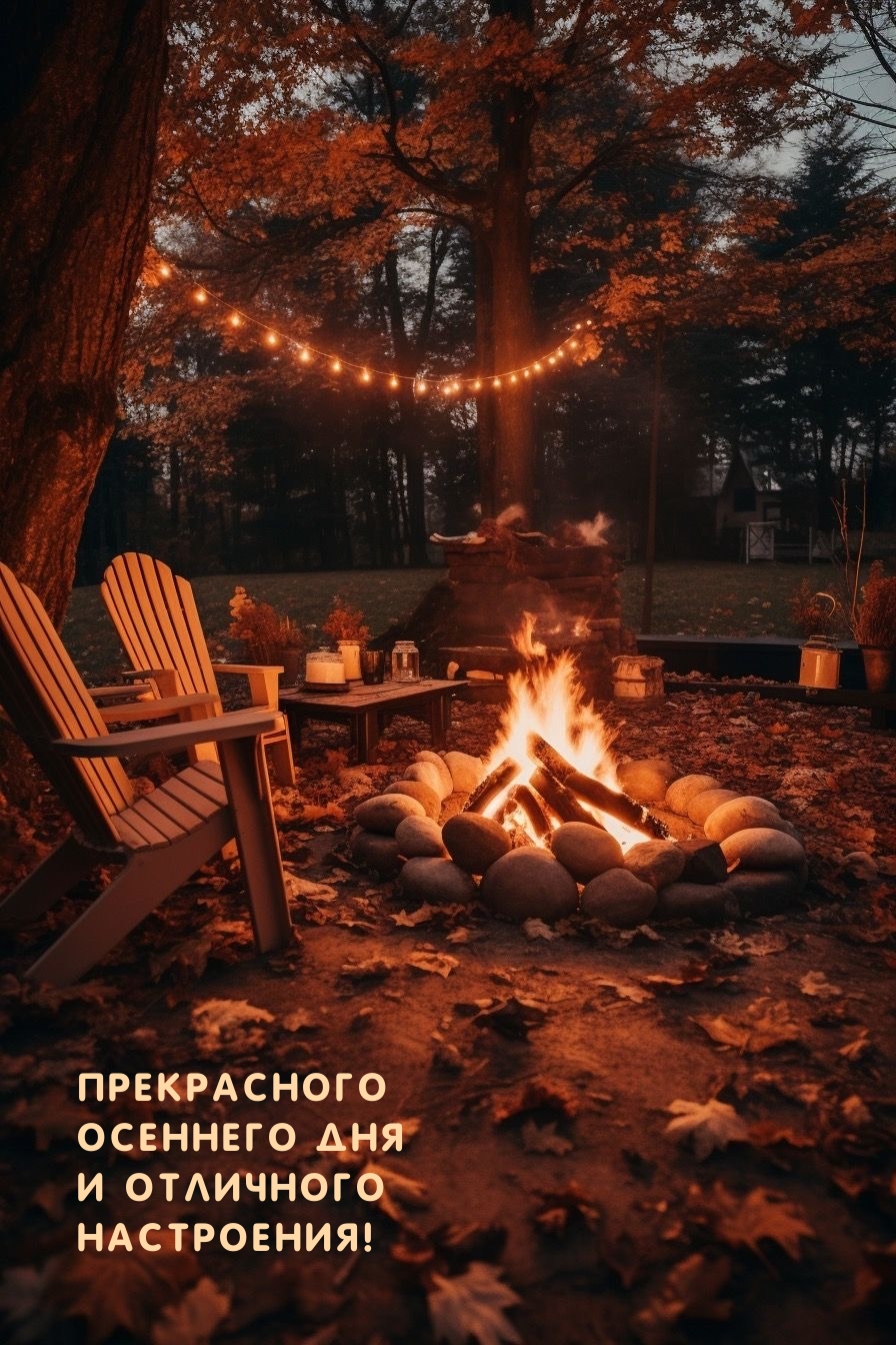 Прекрасного осеннего дня и отличного настроения!
