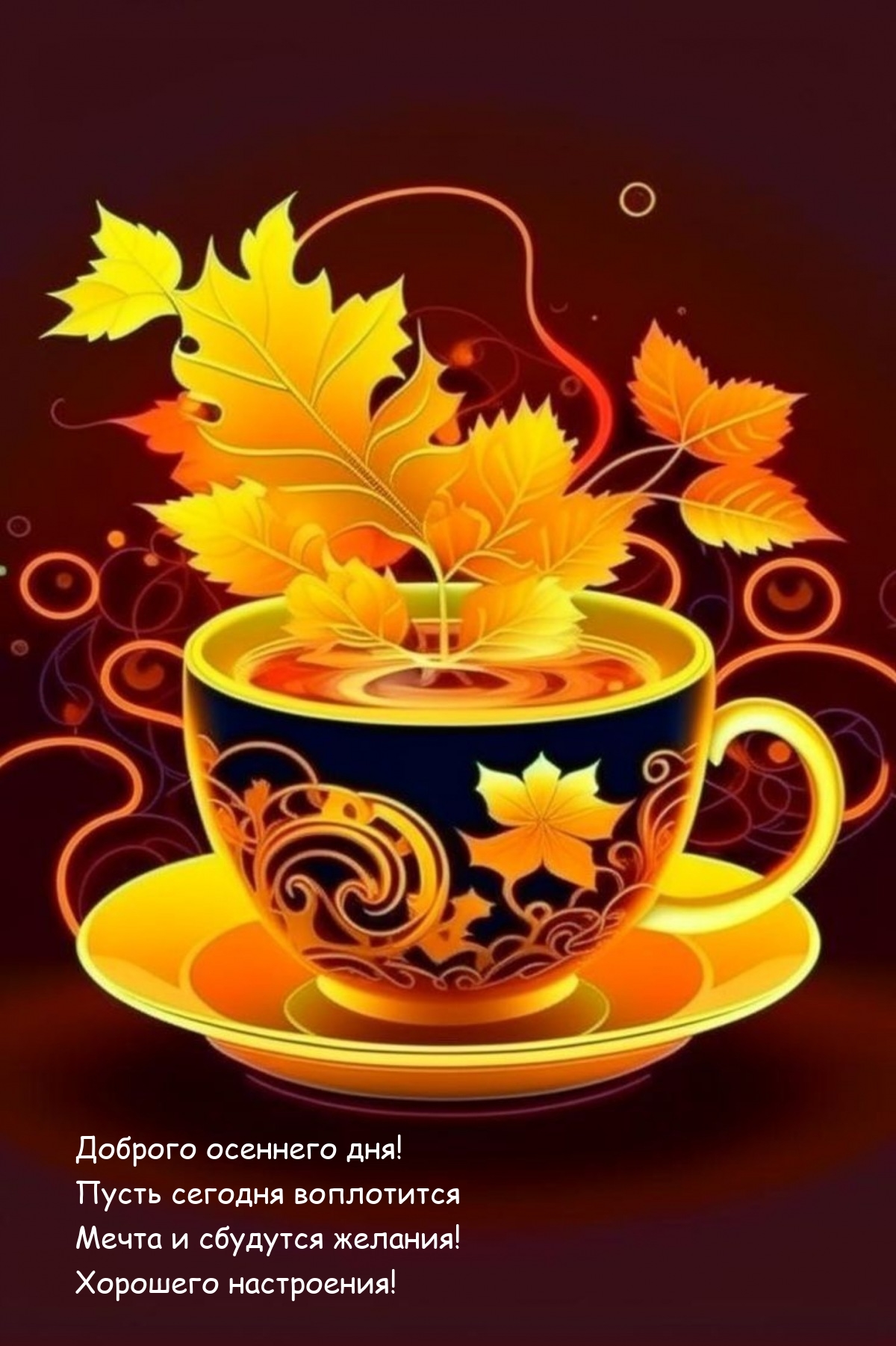 Доброго осеннего дня! Пусть воплотится мечта и сбудутся желания!