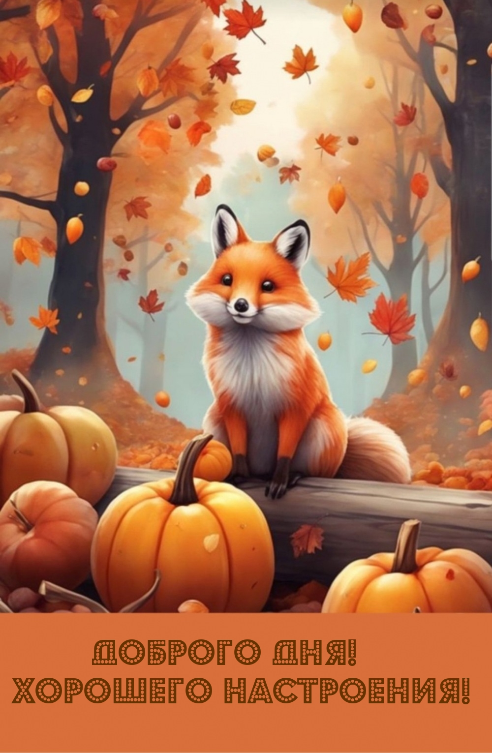 Доброго дня! Хорошего настроения!