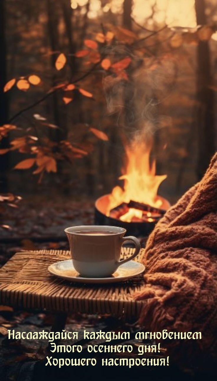 Наслаждайся каждым мгновением этого осеннего дня! 