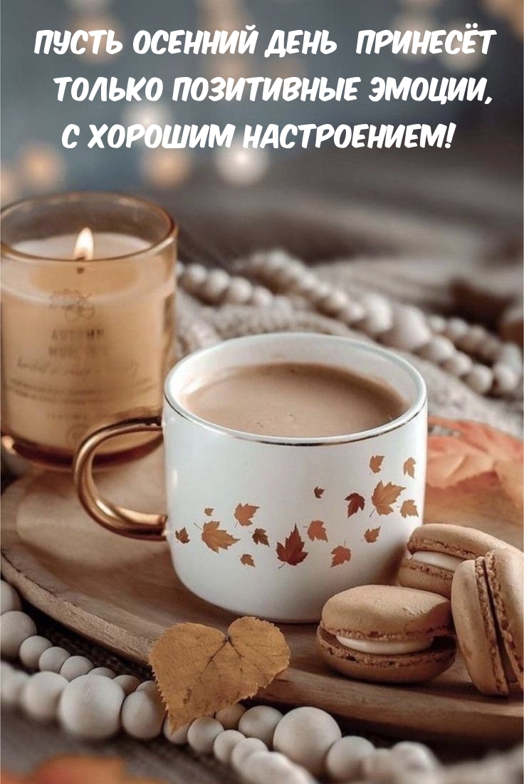 Пусть осенний день принесёт только позитивные эмоции