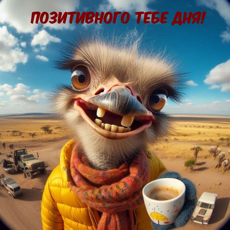 Позитивного тебе дня!