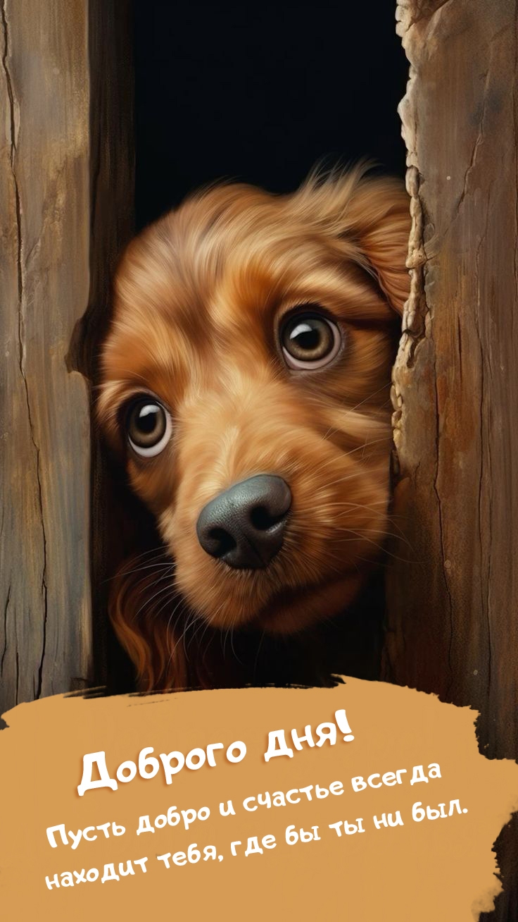 Доброго дня! Пусть добро и счастье всегда находит тебя