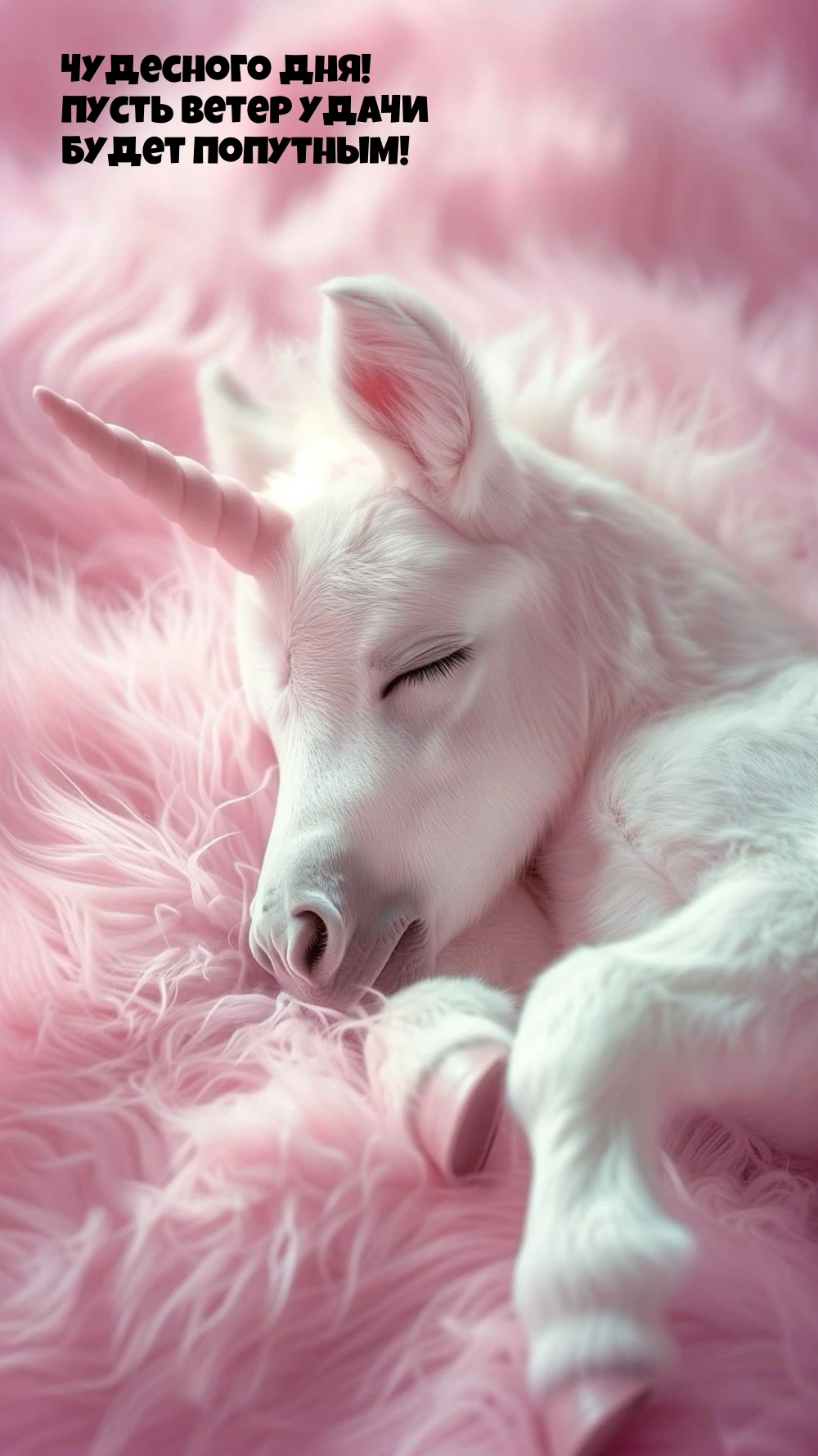 Чудесного дня! Пусть ветер удачи будет попутным!